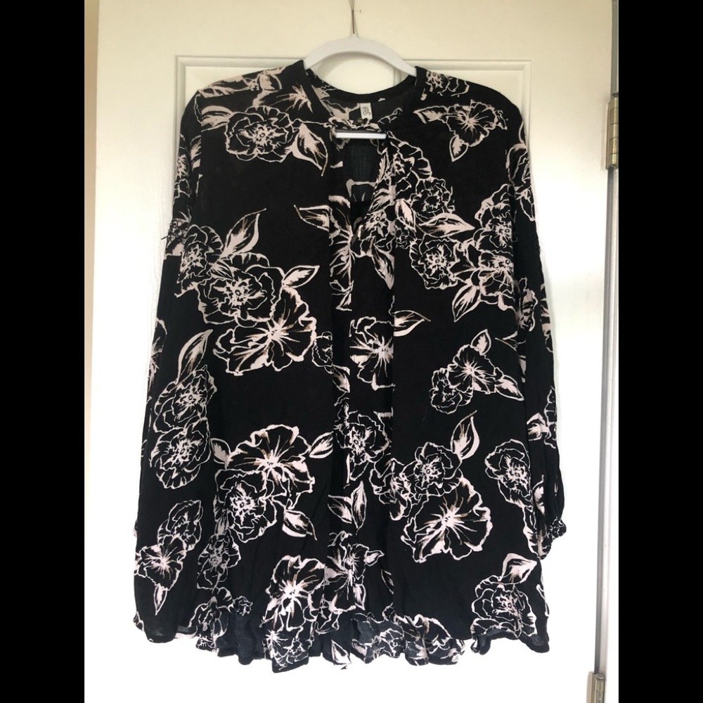 Free People Long Sleeve Tunic